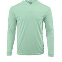 BIS " TOP SELLER" Unisex Long Sleeve Hooded Performance Shirt